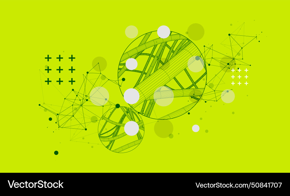 Abstract background with a wireframe dynamic Abstract background with a wireframe dynamic vector image