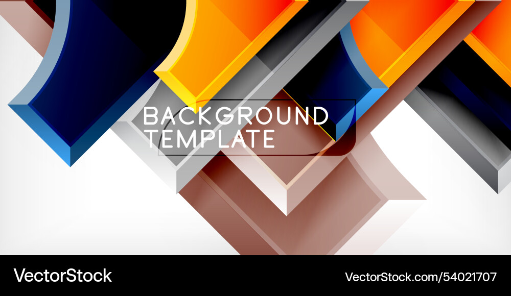 Arrow with round elements color geometric shapes Arrow with round elements color geometric shapes Vector Image