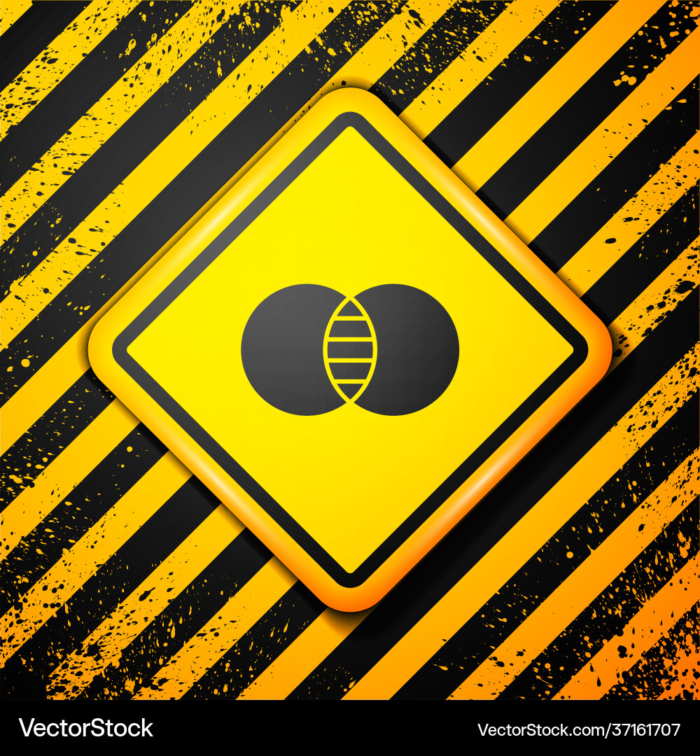 Black mathematics sets a and b icon isolated Black mathematics sets a and b icon isolated vector image