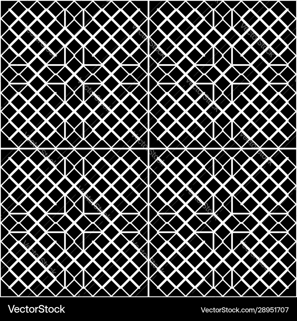 Design seamless monochrome grid pattern Design seamless monochrome grid pattern vector image