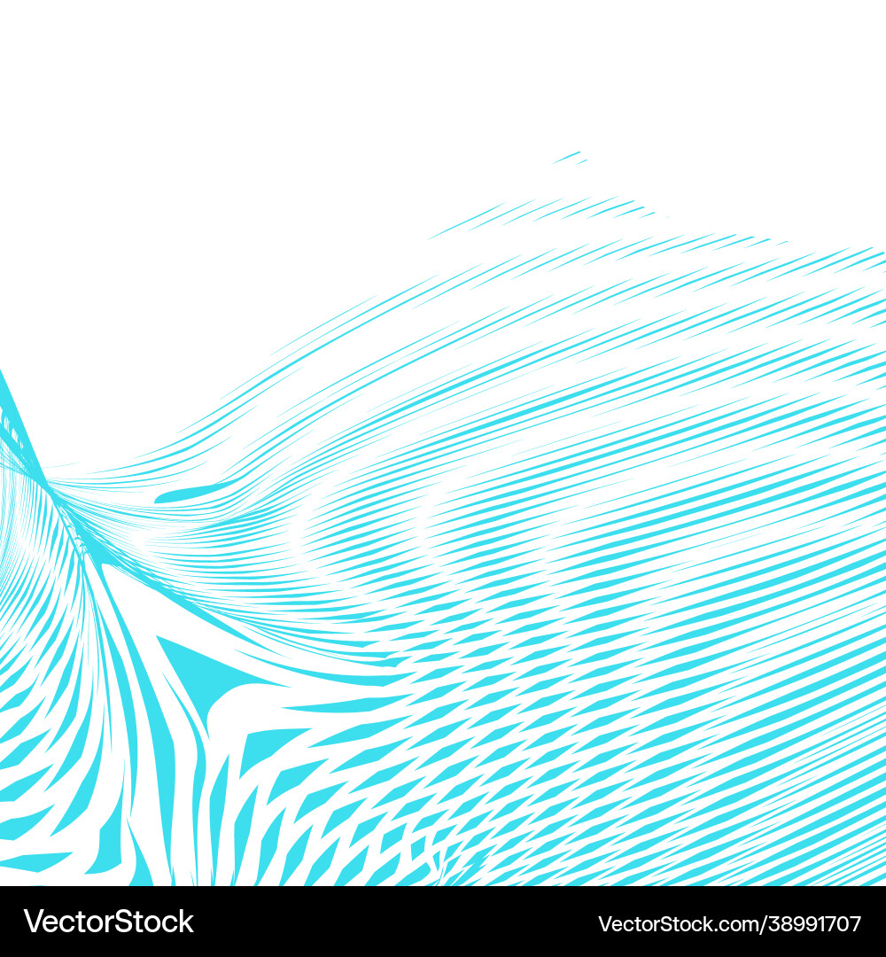 Light dynamic mono color wavy abstract background Light dynamic mono color wavy abstract background vector image