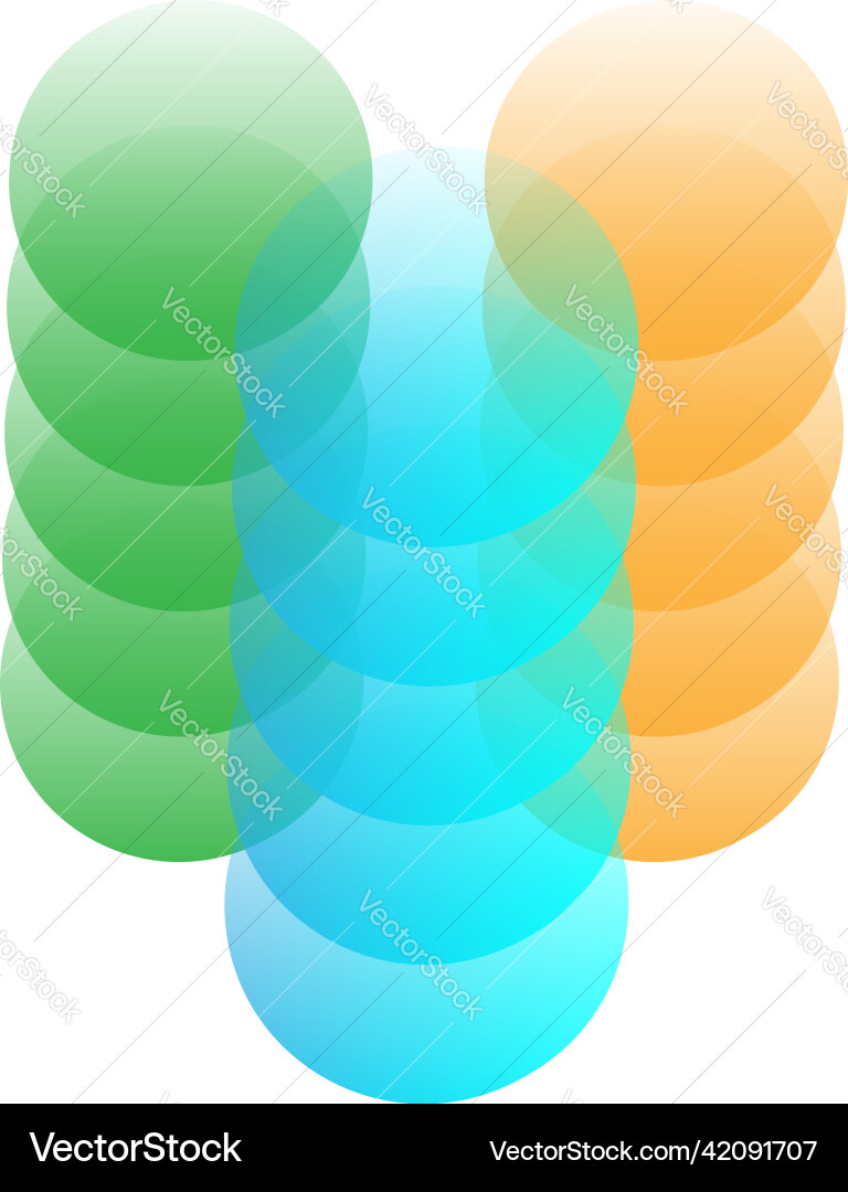 Multitier tiered layered stack block lot database Multitier tiered layered stack block lot database Vector Image