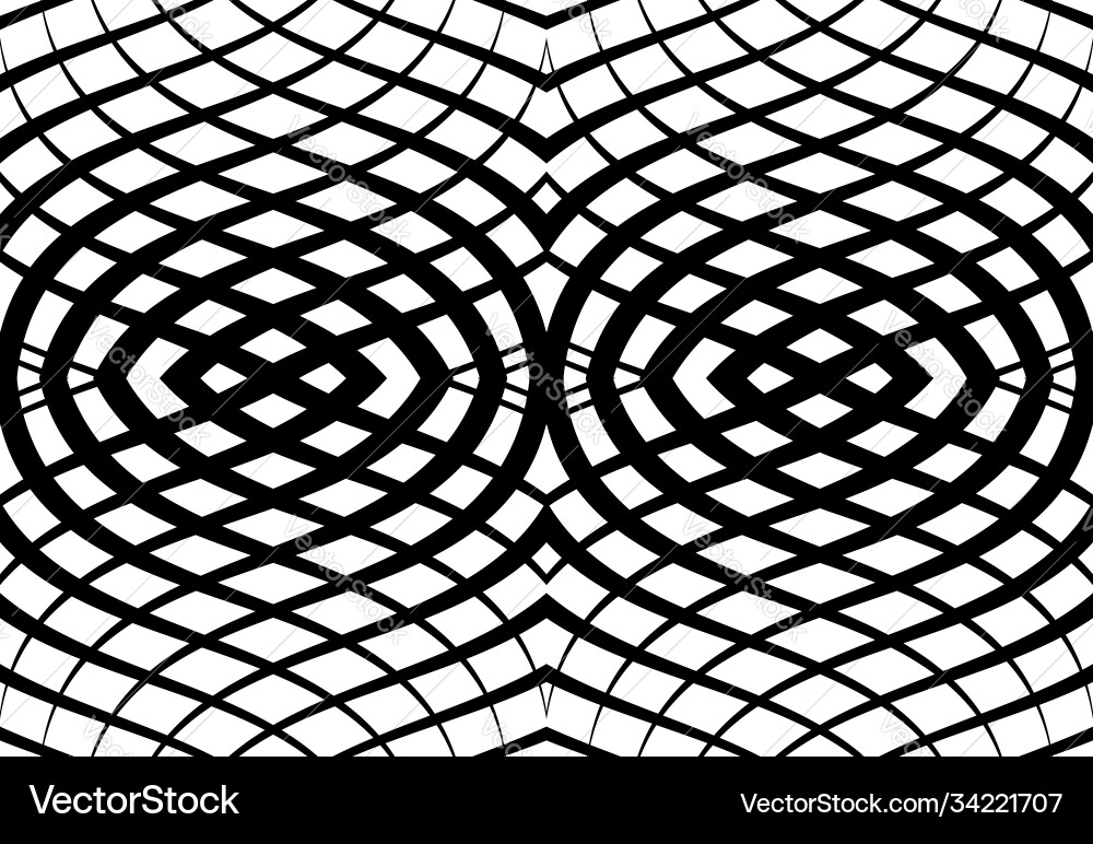 Repeatable and tileable grid mesh zig-zag Repeatable and tileable grid mesh zig-zag vector image