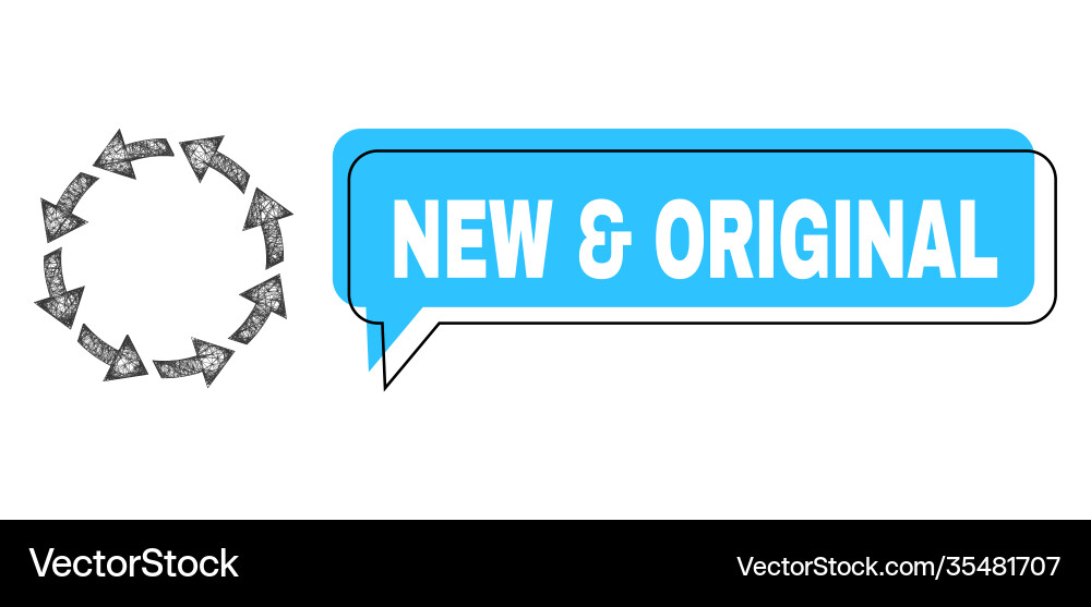 Shifted new original message frame and linear Shifted new original message frame and linear vector image