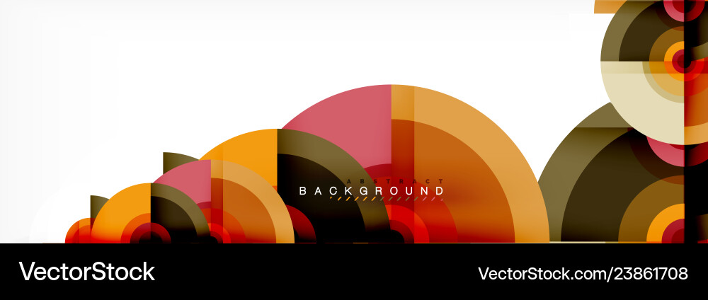 Abstract background circle design Vector Image