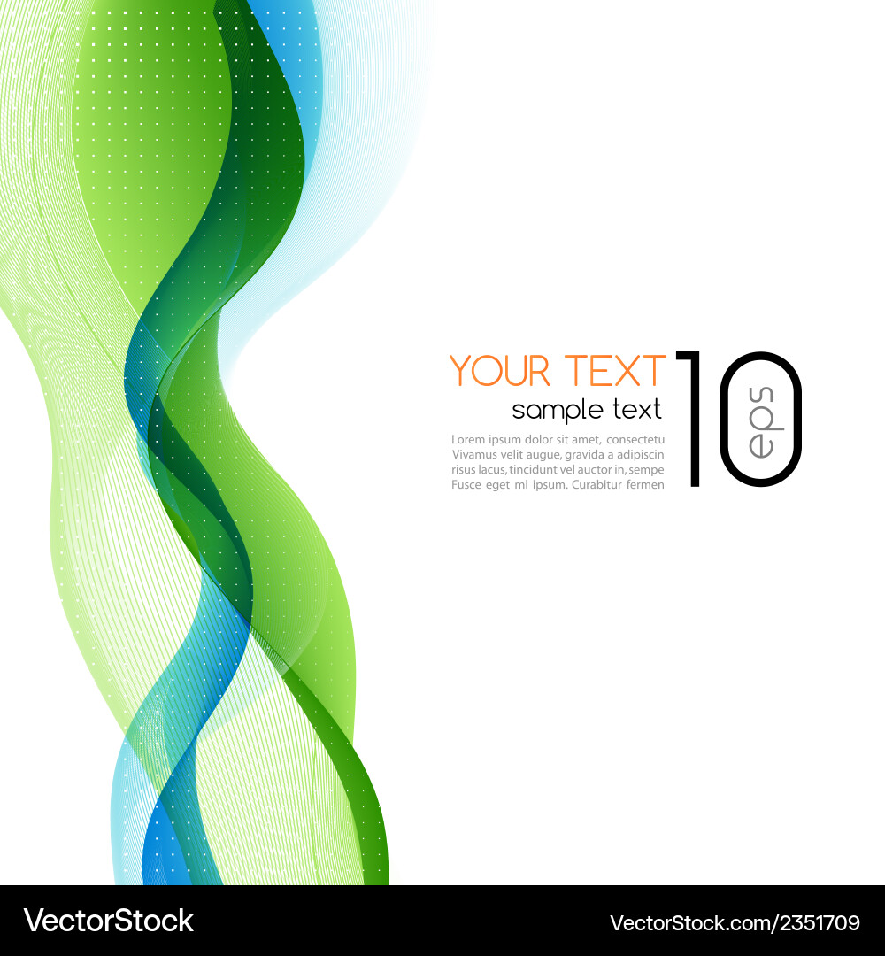 Abstract colorful line background vector image