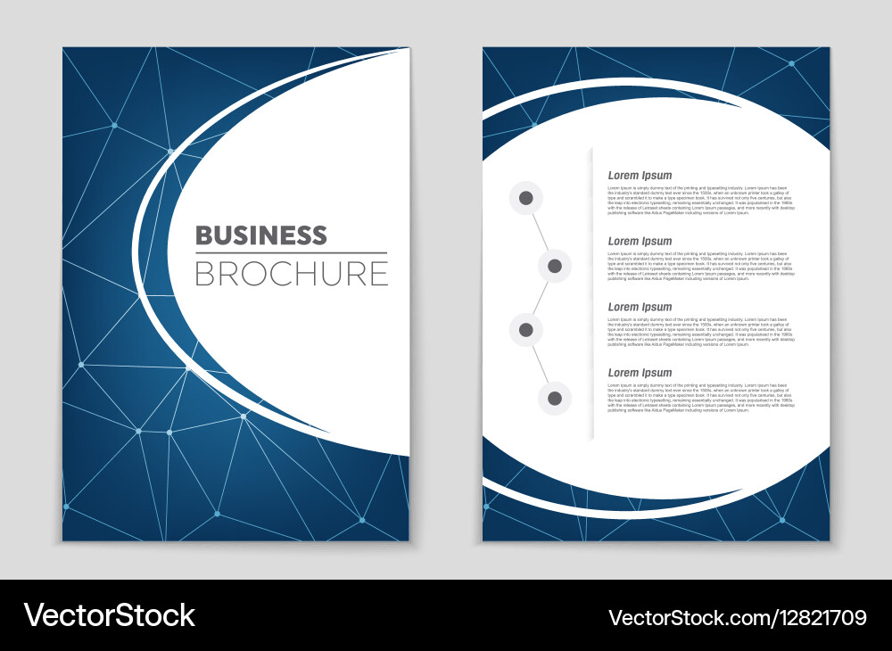 Abstract layout background set for art vector image