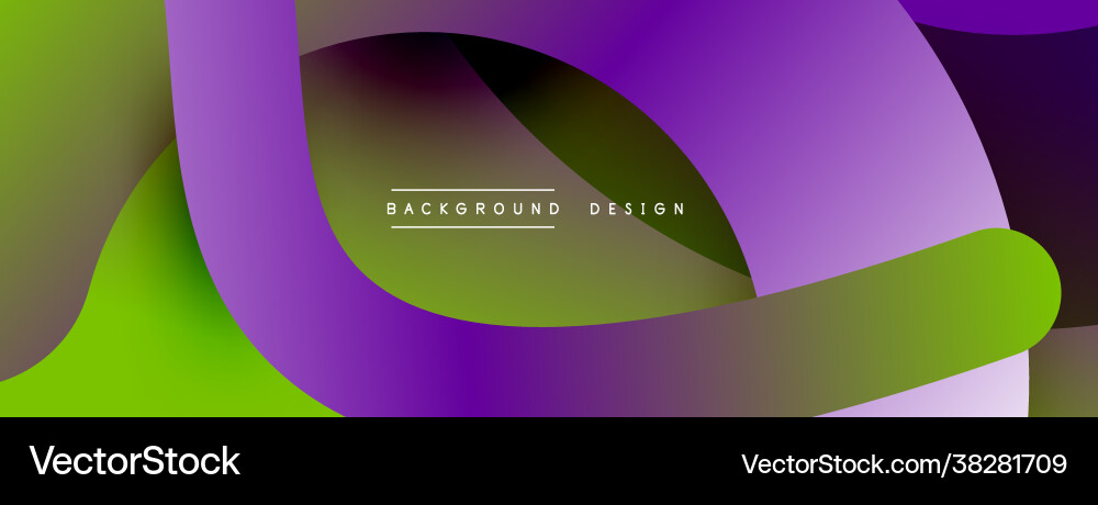 Abstract overlapping lines and circles geometric Abstract overlapping lines and circles geometric vector image