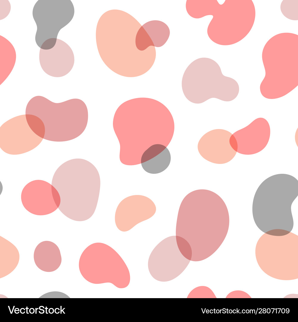Colorful Blob Pattern vector image