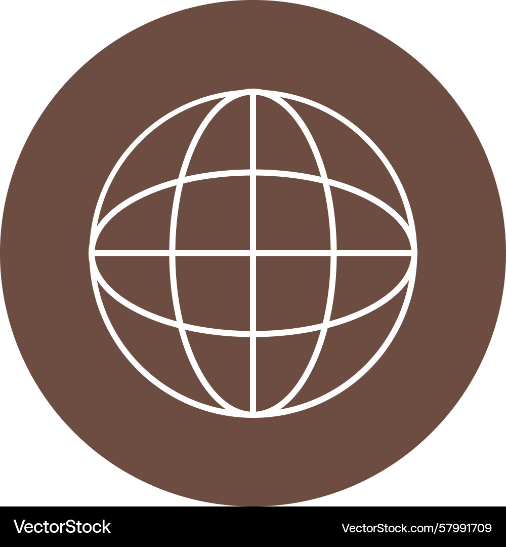 Global line multi circle Vector Image