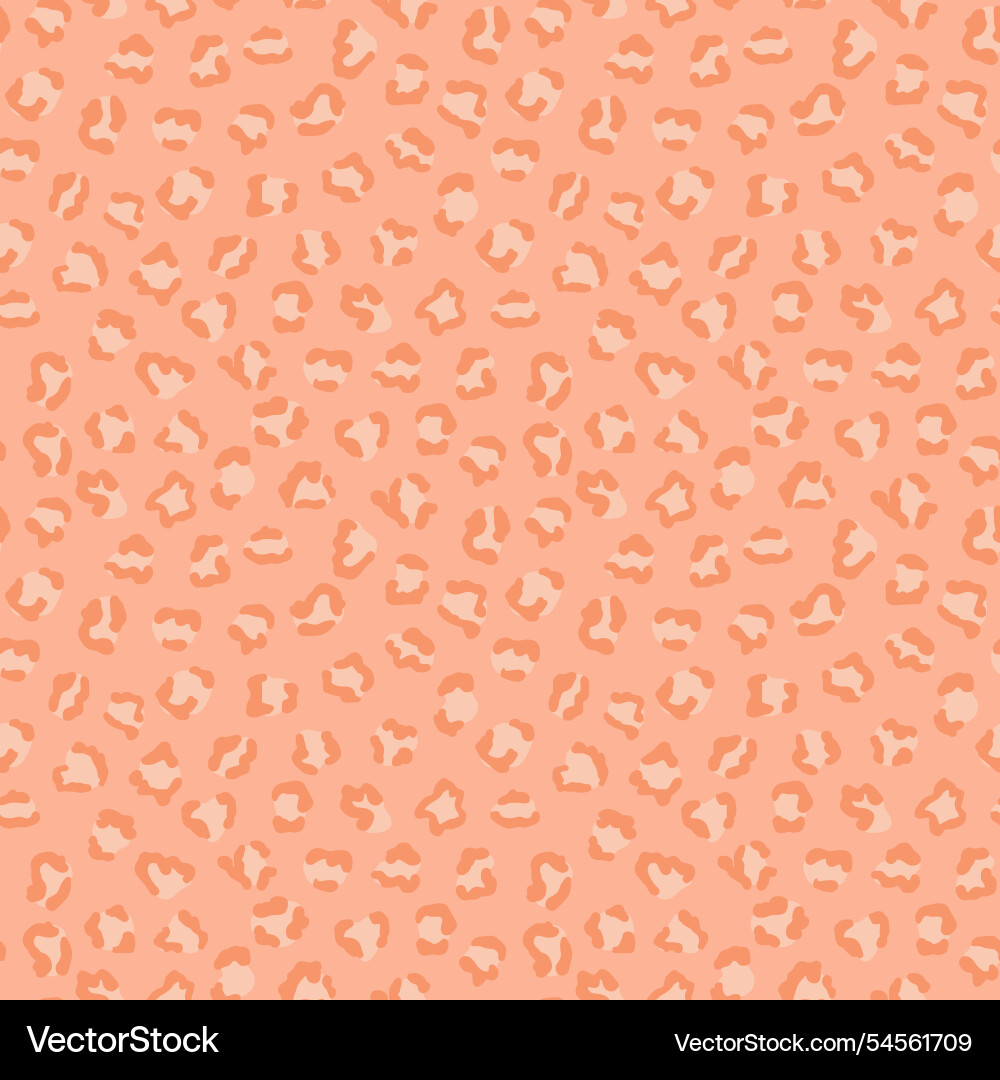 Leopard skin seamless pattern with color Leopard skin seamless pattern with color Vector Image