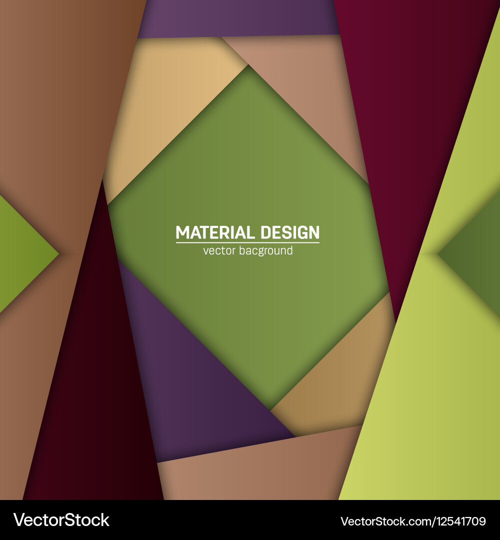 Material design background abstract vector image