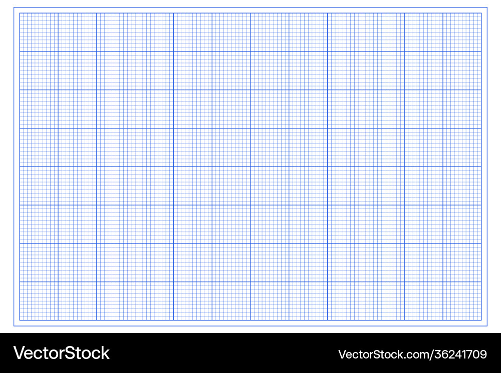Millimeter graph paper grid abstract squared Millimeter graph paper grid abstract squared vector image