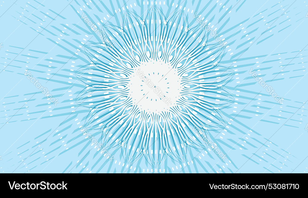 A symmetrical mandala-like pattern A symmetrical mandala-like pattern Vector Image