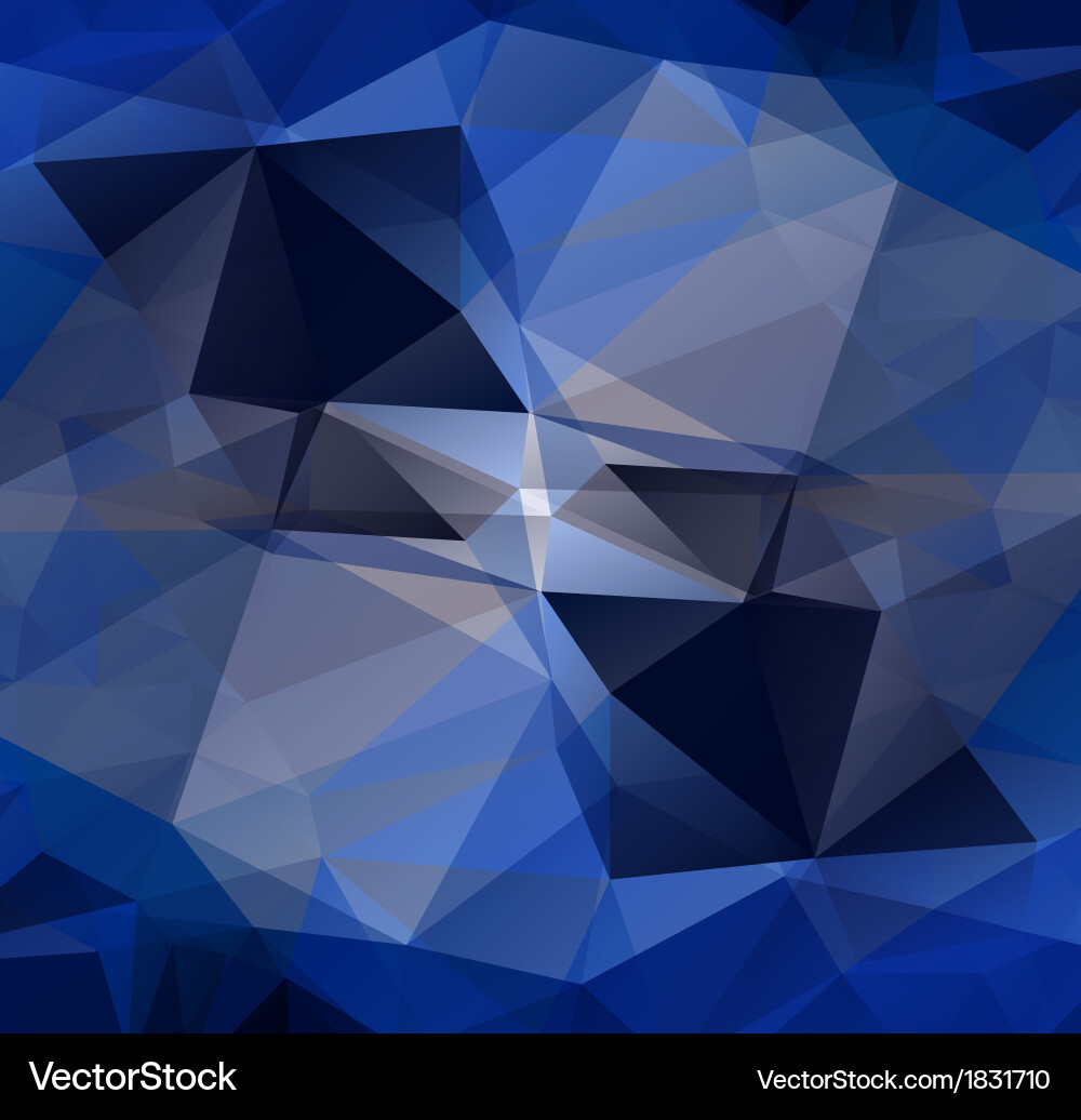 Abstract triangles vector image