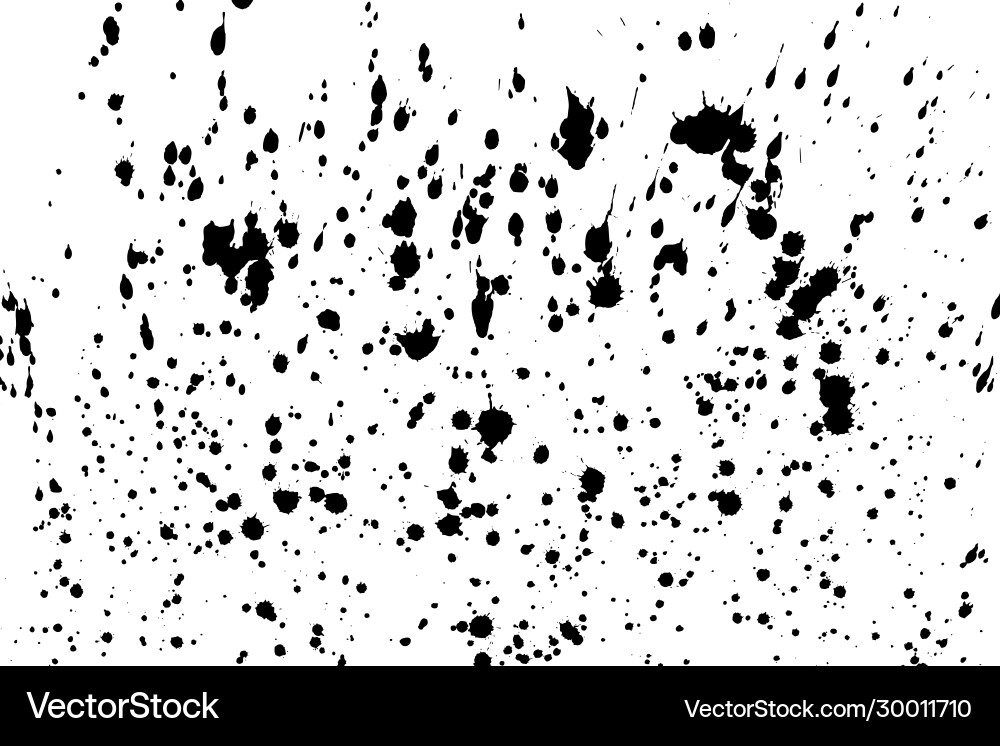 Black blobs isolated on white Black blobs isolated on white vector image