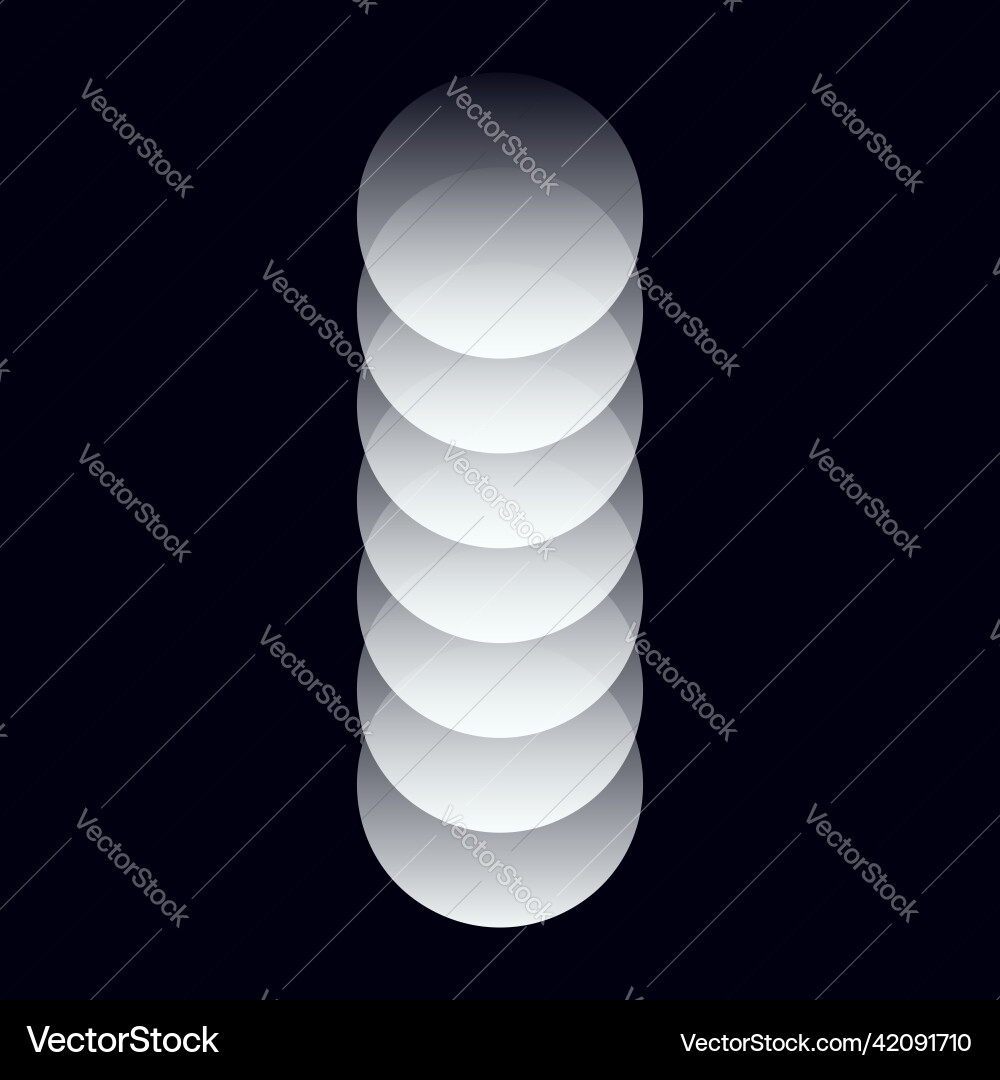 Multitier tiered layered stack block lot database Multitier tiered layered stack block lot database vector image