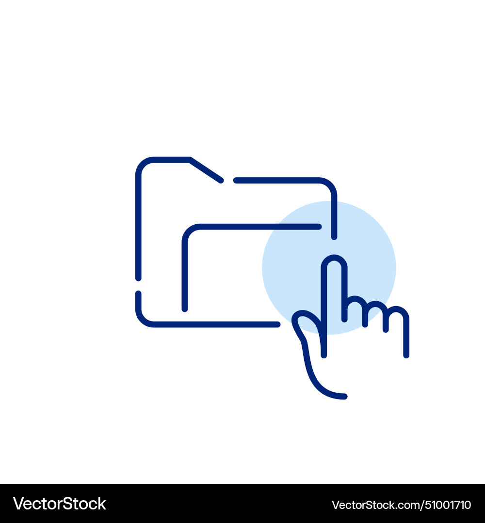 Retrieving or accessing document file management Retrieving or accessing document file management vector image