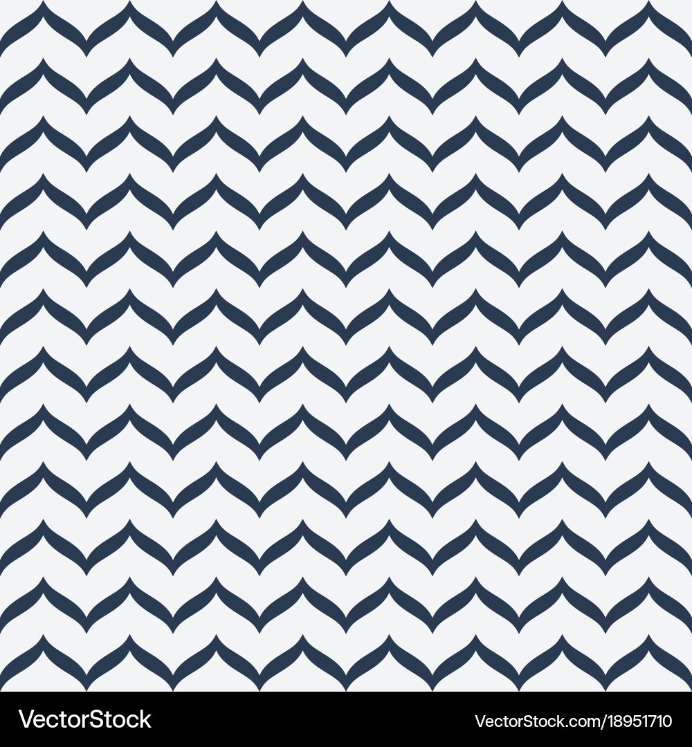 Seamless pattern with waves vector image