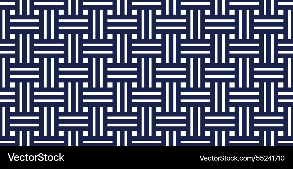 Weaving seamless pattern traditional wicker Weaving seamless pattern traditional wicker vector image