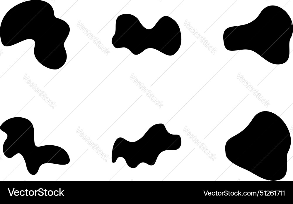Abstrakte Blobs flüssiges und flüssiges Formpiktogramm Abstrakte Blobs flüssiges und flüssiges Formpiktogramm vektorbild