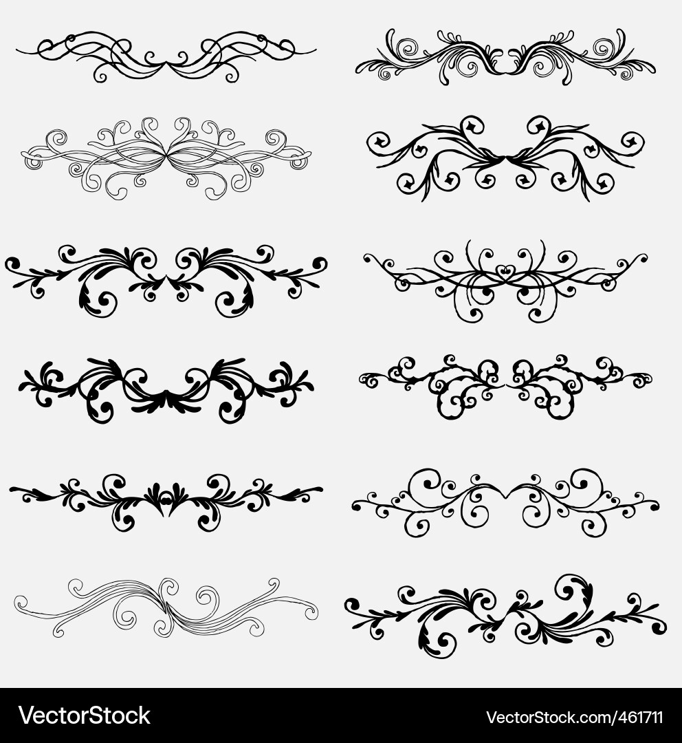 Design elements vector image