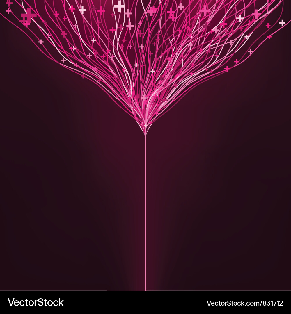 Abstract Energy Flow Background Vector Image