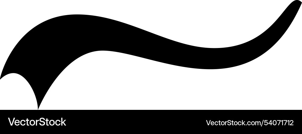 Create elegant graphics with this black wave Create elegant graphics with this black wave vector image
