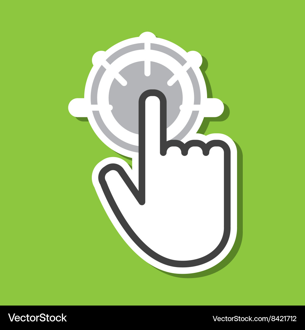 Cursor icon design Vector Image