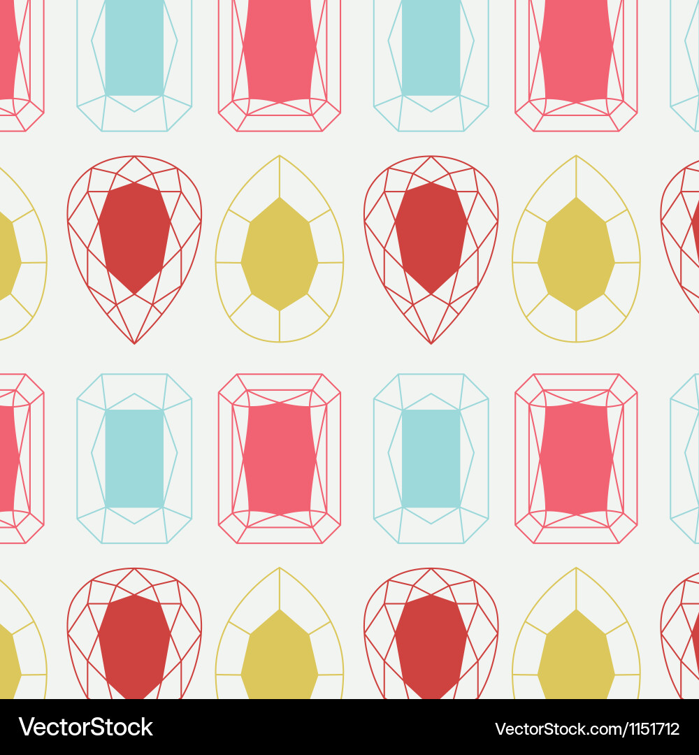 Diamond Seamless Pattern Royalty Free Vector Image