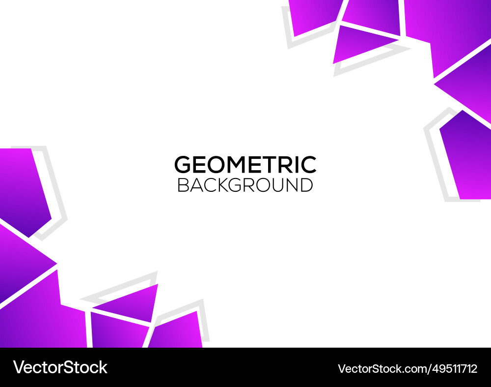 Geometric gradient color background design Geometric gradient color background design Vector Image