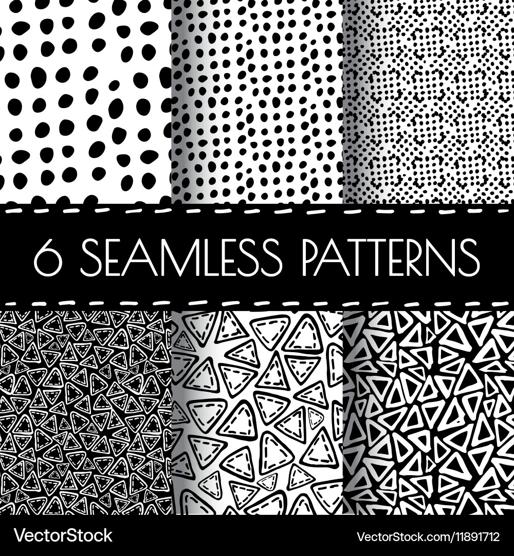 Geometric Triangle Pattern vector image