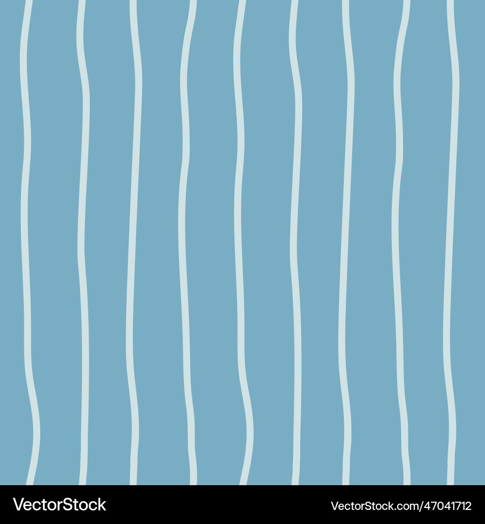Groovy abstract curly vertical lines seamless Vector Image