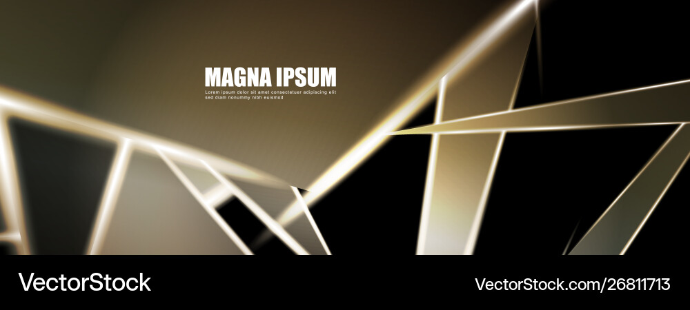 Background a luminous triangle shape design Background a luminous triangle shape design Vector Image