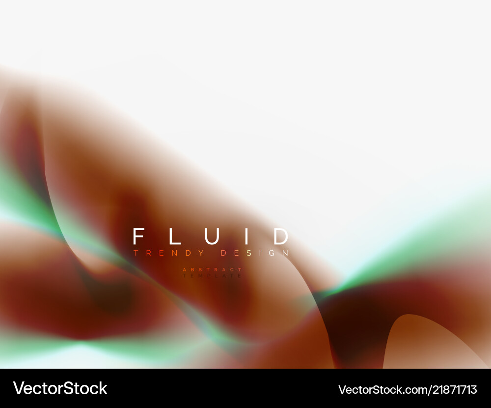 Background abstract color flow liquid design Vector Image