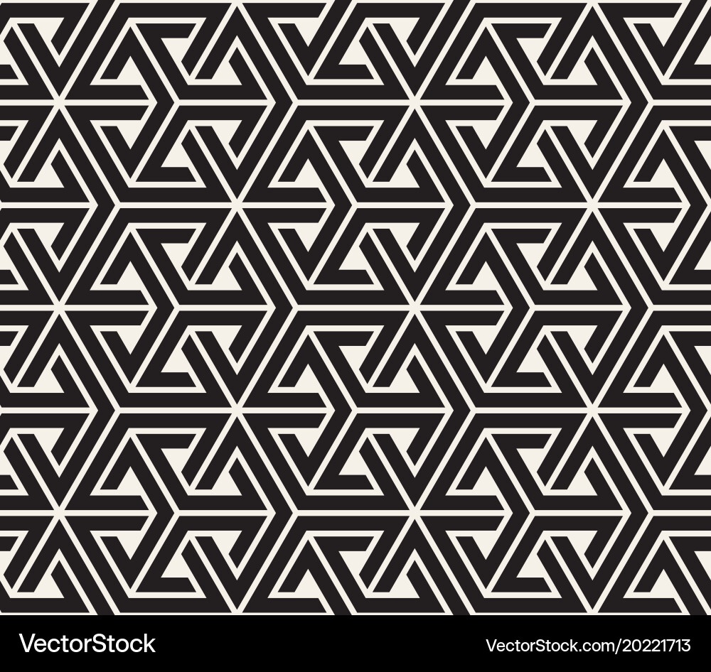 Modern Geometric Abstract Pattern vector image