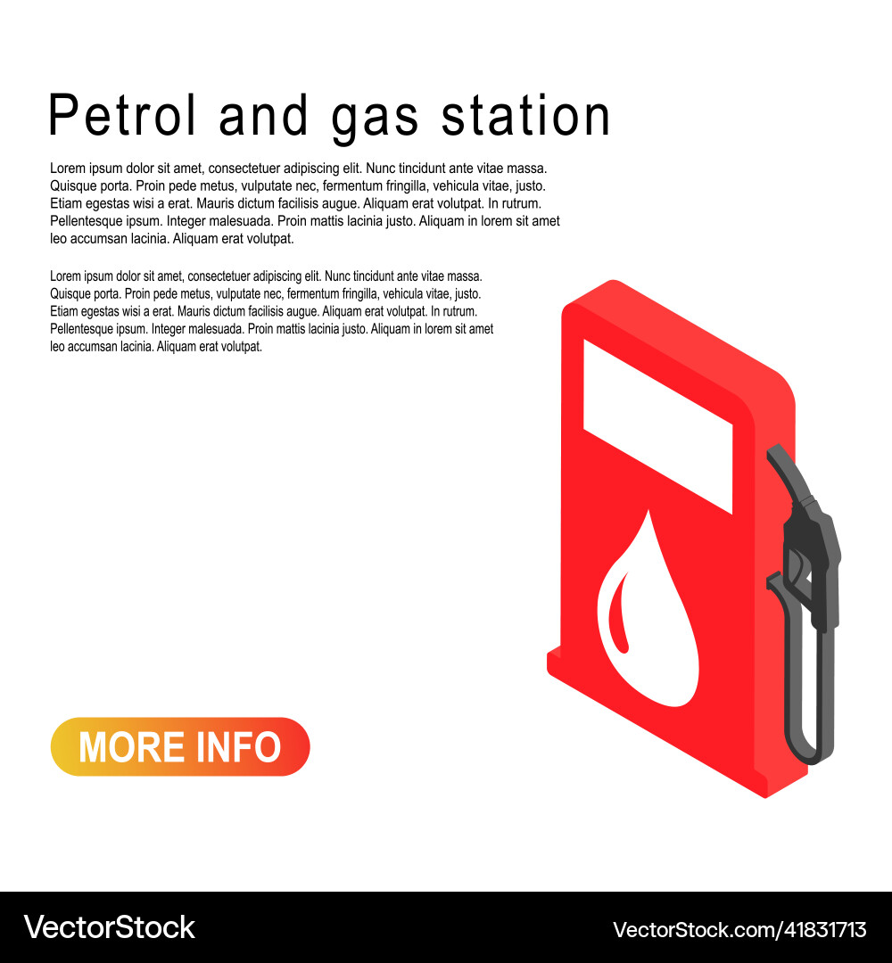 Tankstelle 3d Icon Düse isolierte Logopumpe Tankstelle 3d Icon Düse isolierte Logopumpe vektorbild