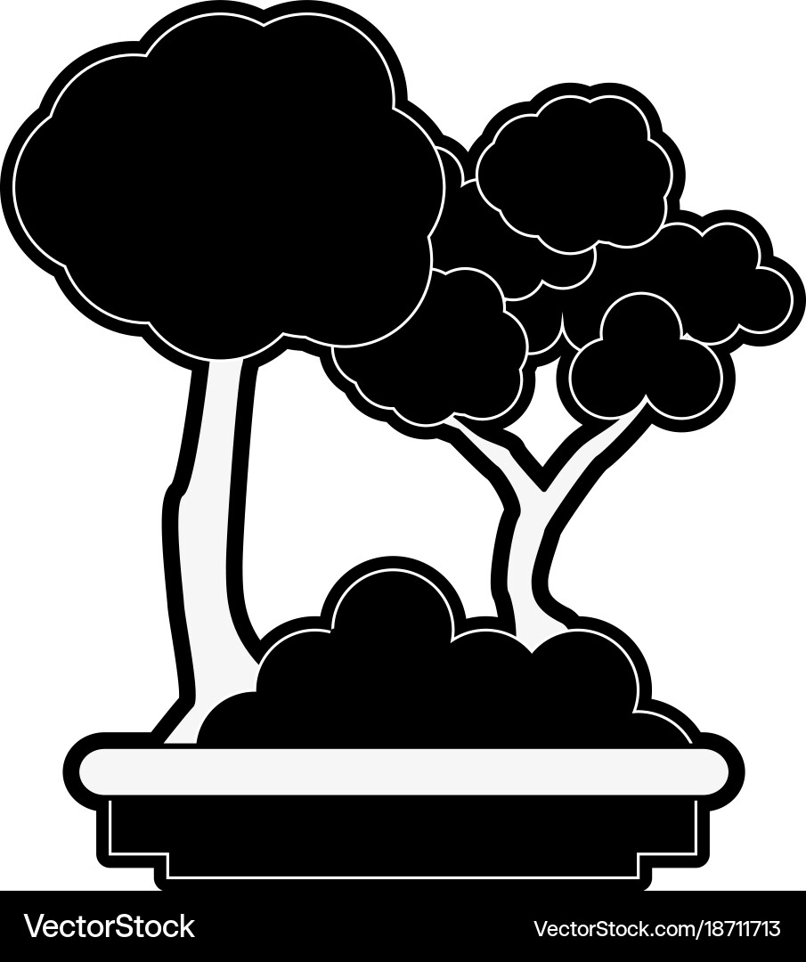 Trees game icon Vector Image