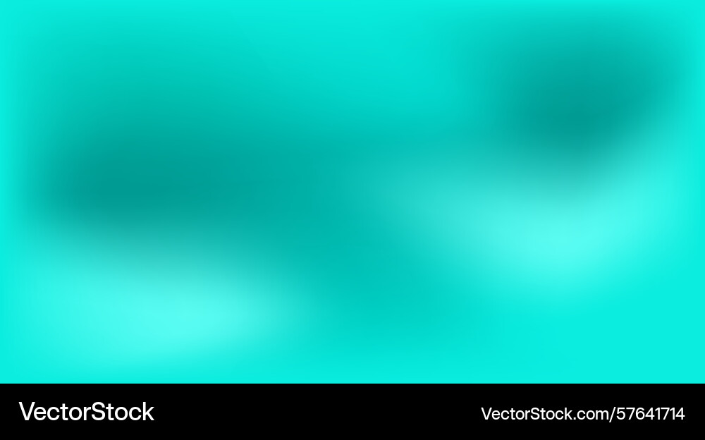 Abstract blurred background cyan color design Abstract blurred background cyan color design Vector Image