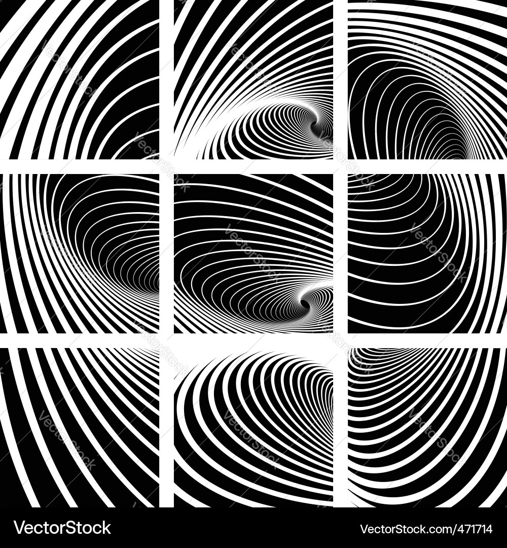 Abstract Whirlwind Motion Backdrop Vector Image