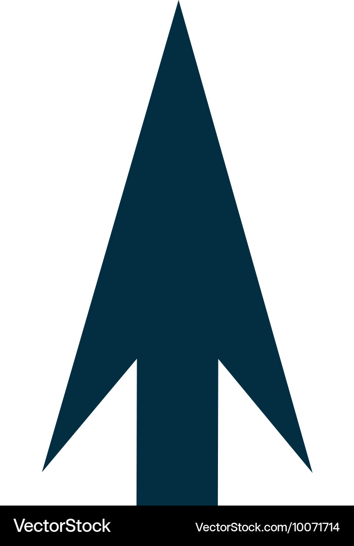 Arrows signal index icon vector image
