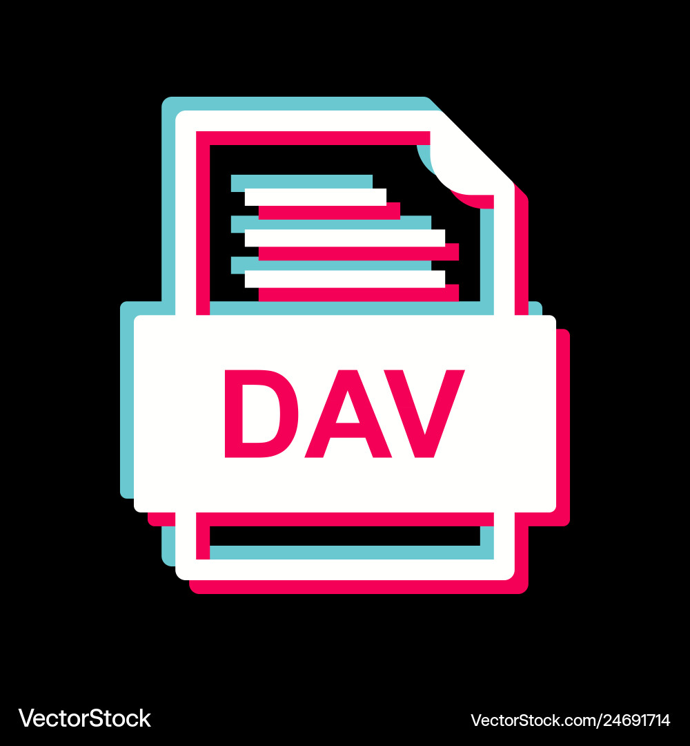 Dev file document icon Vector Image