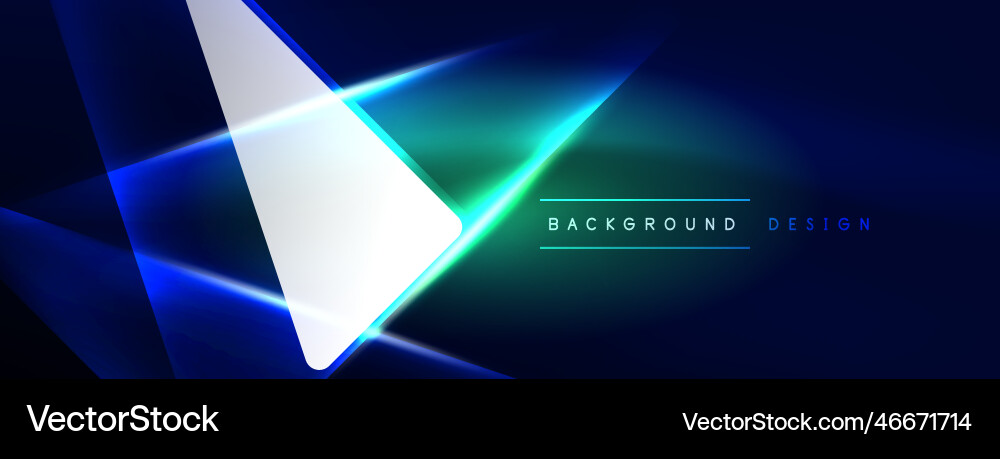 Neon lights hacking geometric background virtual Neon lights hacking geometric background virtual Vector Image