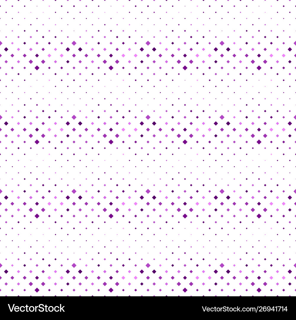 Seamless violet diagonal square pattern vector image