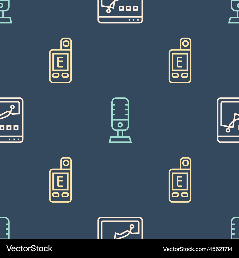 Set line histogram graph photography light meter Set line histogram graph photography light meter Vector Image