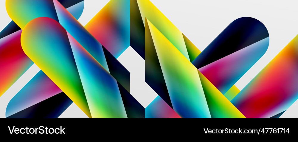 Triangle fluid color gradient abstract background Triangle fluid color gradient abstract background vector image