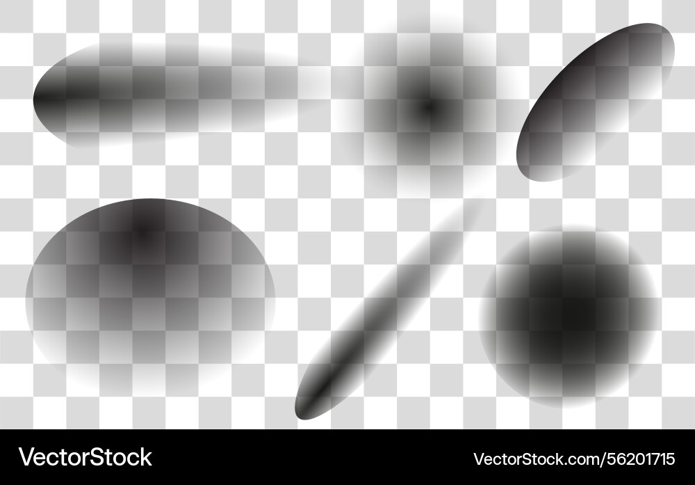 Abstract shapes blend with soft shadows to form Abstract shapes blend with soft shadows to form vector image