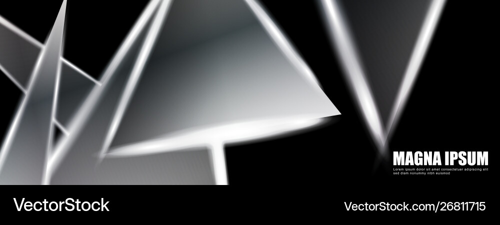 Background a luminous triangle shape design Background a luminous triangle shape design Vector Image