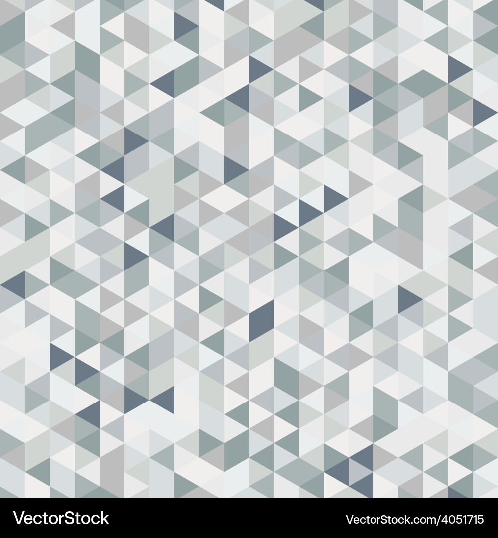 Background of different color triangles vector image