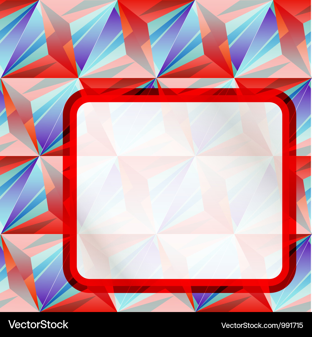 Dynamic Geometric Pattern Background Vector Image